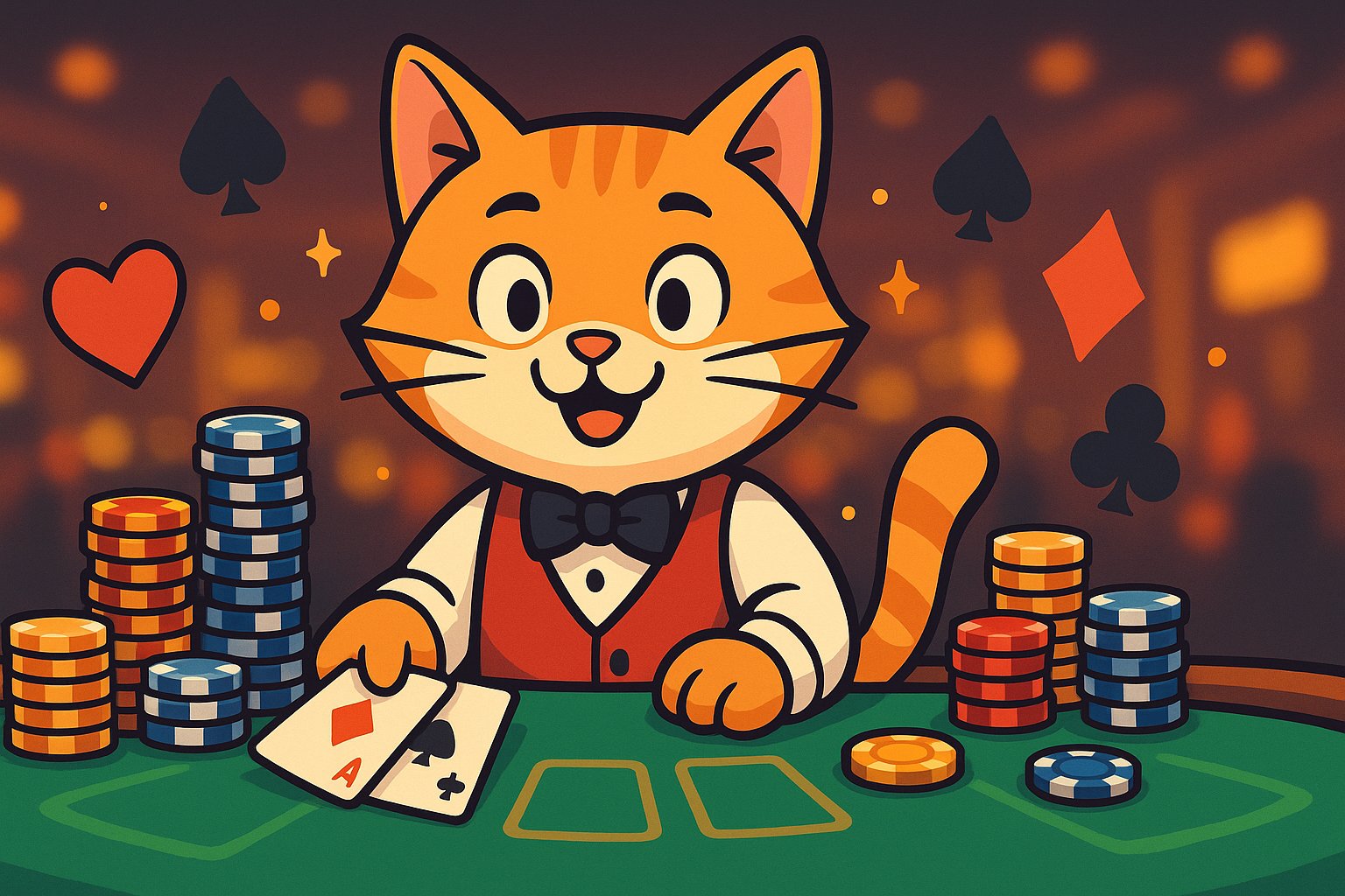Queen of Bounty hero image for 40 bdt with a dark neon casino adventure style