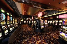 40 bdt sports and casino content image with bright neon contrast on dark background